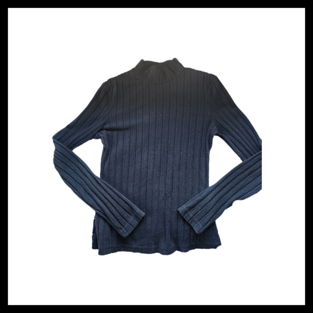 🍂3/$10🍂 SHEIN Black Ribbed Sweater